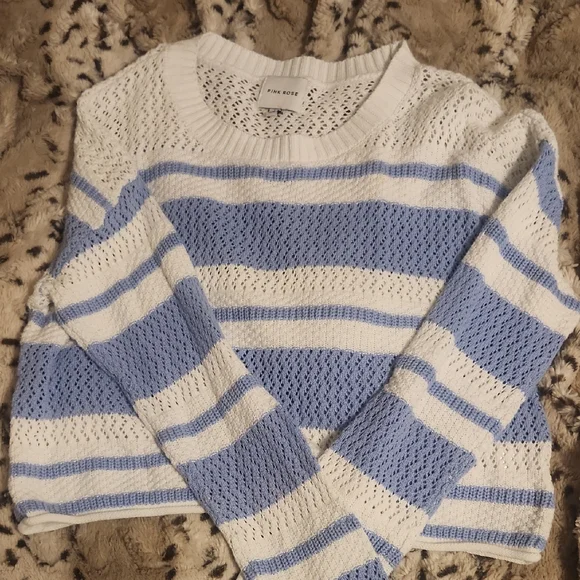 Pink Rose Sweater - Picture 1 of 2